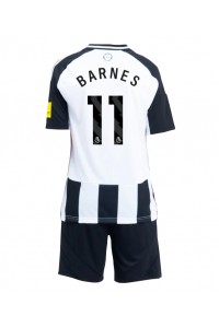 Fotbalové Dres Newcastle United Harvey Barnes #11 Dětské Domácí Oblečení 2024-25 Krátký Rukáv (+ trenýrky)